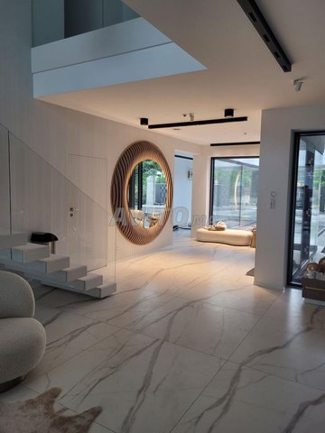 Miroir Rond style ondulé sur mesure