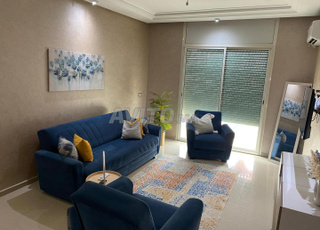 Salon moderne canapé deux fauteuils 