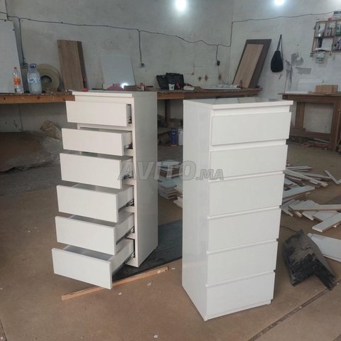 commode 6 tiroirs 