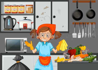 femme de ménage (Nounou. cuisine. garde malade...)