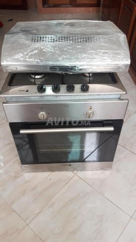 فرن كهربائي مع فورنو بالغاز مع جهاز امتصاص البخار