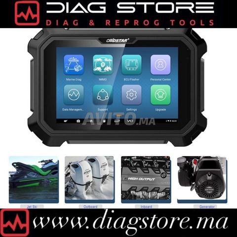 Obdstar DS800 marine complet a et b et c et d