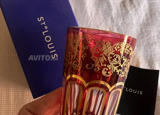 Verre à thé Rabat n5 St Louis, neuf