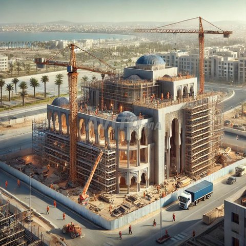 A vendre Terrain immeuble de 7e étage Agadir 