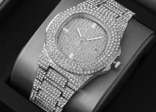 Montres de luxe en acier inoxydable pour hommes