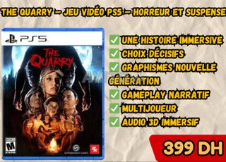  The Quarry – Jeu Vidéo PS5 – Horreur et Suspense
