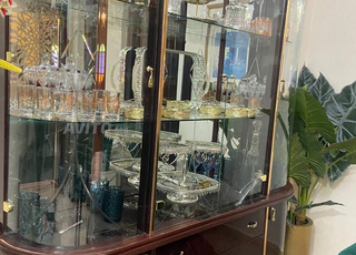 buffet vitré et table à manger 6 chaises 