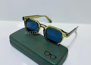 Lunettes de soleil Moscot Avec Étui Vert 
