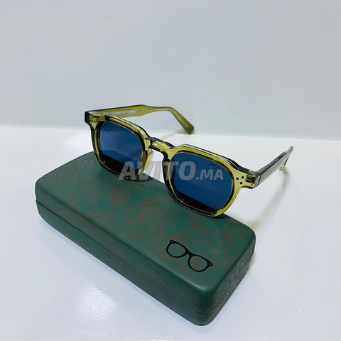 Lunettes de soleil Moscot Avec Étui Vert 
