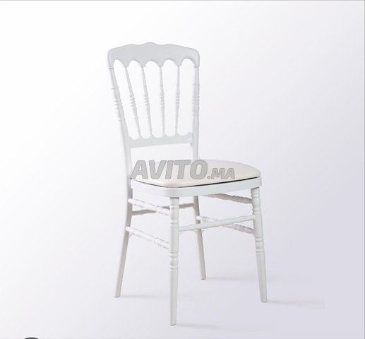 Chaises Napoleon blanches NEUVES