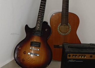 Guitar Epiphone gaucher