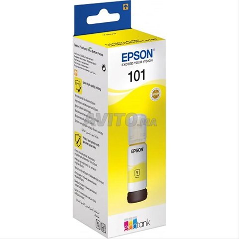 Bouteille d’encre 101 Yellow epson d’origine
