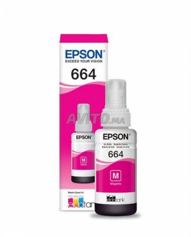 Epson 664 M (T6643) Magenta - Bouteille d'encre 