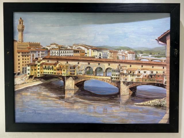 لوحتان لـ B. Cerutti Felugo 77x55 سم - 2