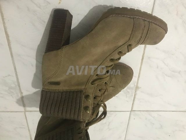 bottine pepe jeans daim nature