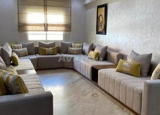 canapé d'angle beige