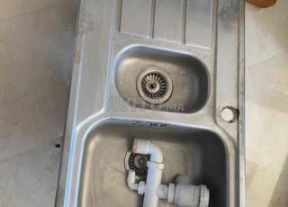 Evier en acier inoxydable 