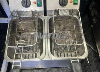 friteuse posable double electrique 