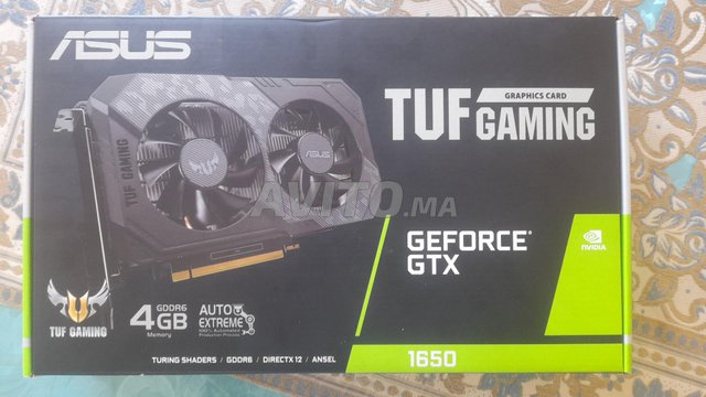 Carte graphique gtx 1650 asus 4gb gddr6