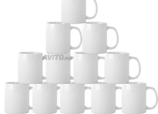 كوب أبيض للتسامي 330 مل