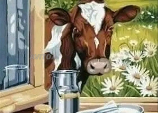 بيع لبن  البقرة 