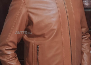 Blousons en cuir pour hommes