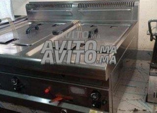 friteuse posable double gaz 