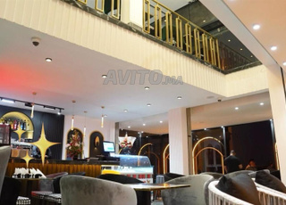 À vendre un café aménagé à bouskoura 