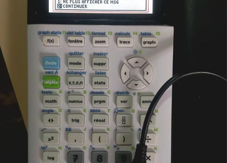 Calcul TI-83 Premium CE edition python 