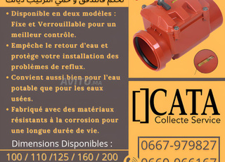 Clapet Anti-retour | Cata Collecte Service 