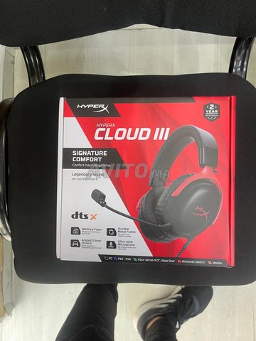 Casque gaming Hyperx cloud 3