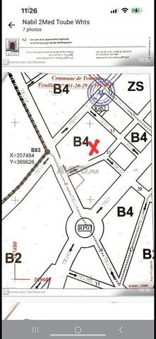 Ter titre1250m2 R4 wifak Temara