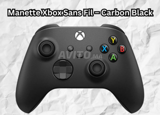 Manette Xbox Sans Fil – Carbon Black 
