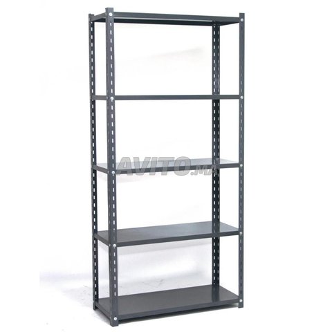 Rayonnage léger a 5 tablette mobilier métallique 