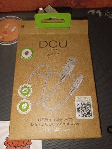 cable USB avec connecteur micro usb NEUF