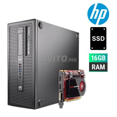 HP 800 16GB 256GB AMD V4900 1G