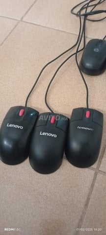 6 souris et cables VGA original