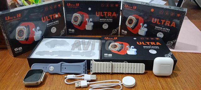Smartwatch ultra8 avec airpods 