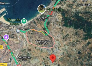 Terrain 100 métre R/2/Retrait lotissement sahraoui 