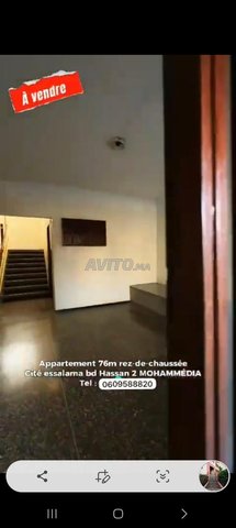 Appartement à vendre 76 m² à Mohammedia