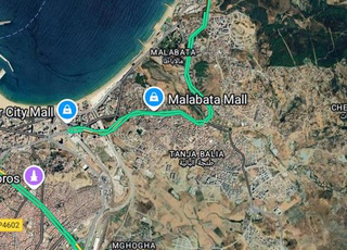 قطعة محفظة 100 متر تجزئة بالمغوغة 