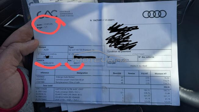Audi Q2 parfait état faible kilométrage
