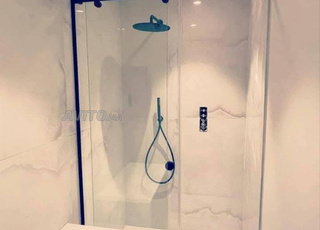 douche verre trempé 
