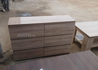 🐦‍🔥 commode  6 tiroirs 
