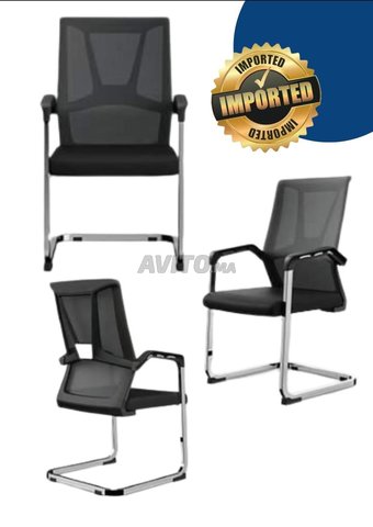 chaise visiteur luge chromé prix revendeur 