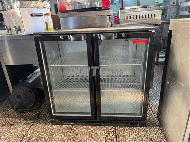 comptoir américain vitré refrigere 