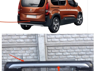 pare choc arriere peugeot rifter