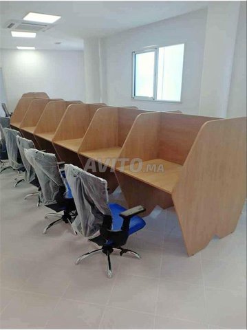 Fabrication Multiposte  مكتب متعدد المقاعد Vkizo