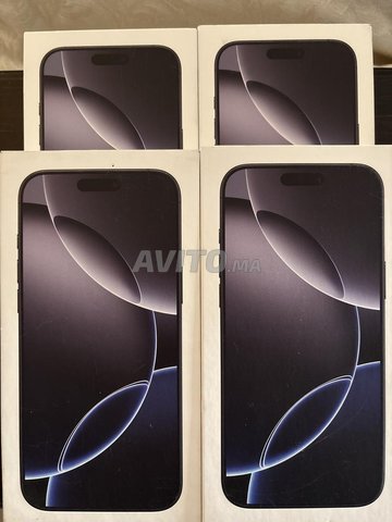 iPhone 16 pro Max 256 GB Neuf Black