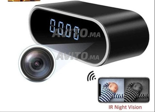 Réveil Camera Espion Full HD 4K WiFi fd66